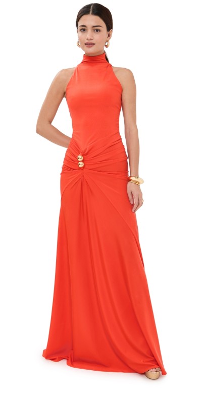 Silvia Tcherassi Frances Dress Tangerine
