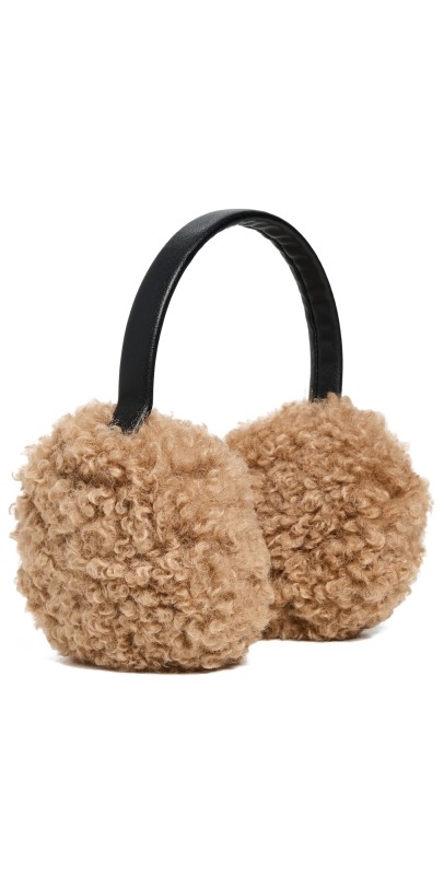 Apparis Esme Bouclette Earmuffs Camel