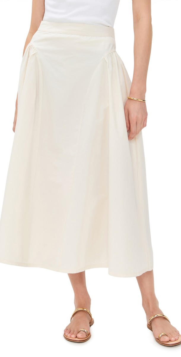 Free People Katia Maxi Skirt Tea