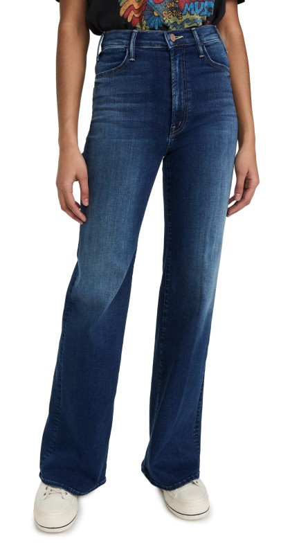 MOTHER The Hustler Roller Heel Jeans High Fidelity