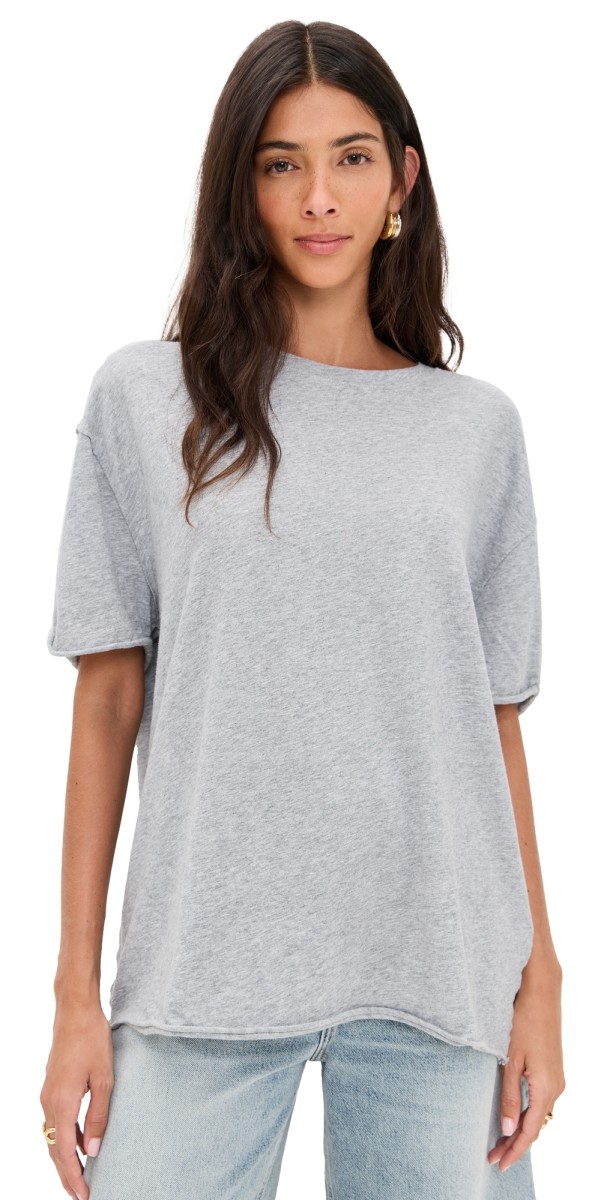 Free People Nina Tee Heather Grey