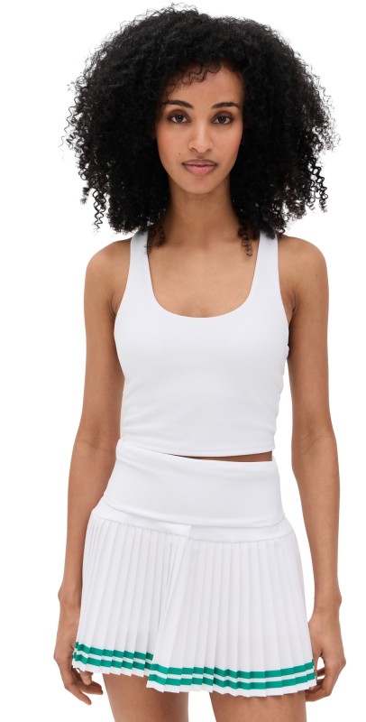 Beach Riot Yara Top Courtside White