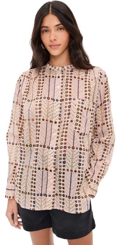 Isabel Marant Étoile Mexika Top Ecru