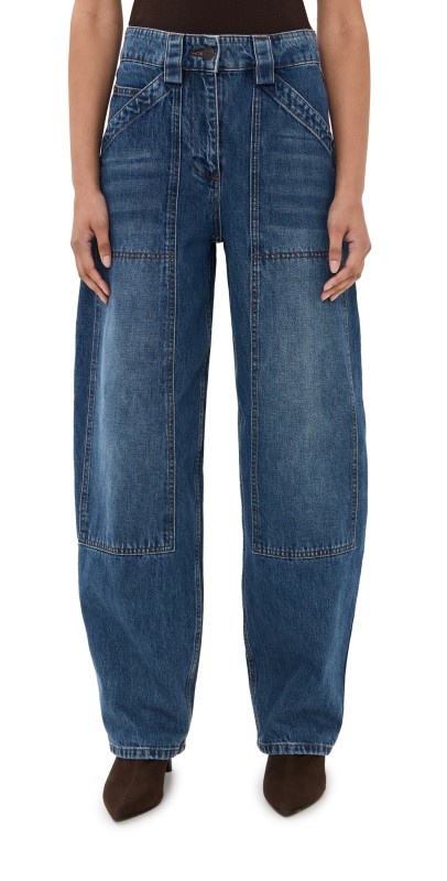 CO High Waist Balloon Pants Indigo