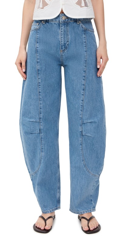 ALIGNE Courage Barrel Jeans Light Wash