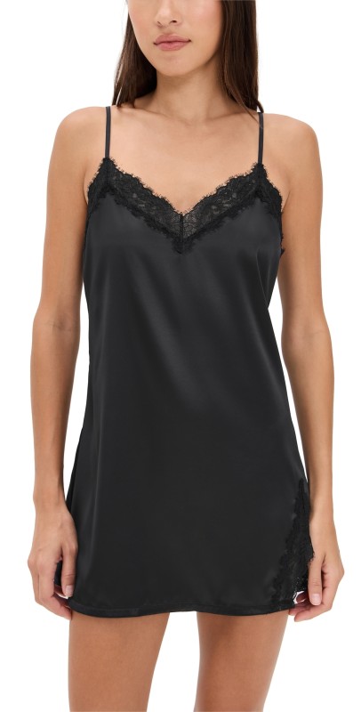 Skarlett Blue Entice Mini Slip Black