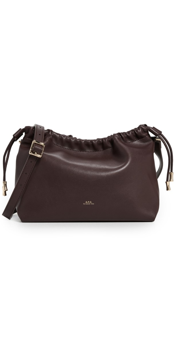 A. P.C. Ninon Sac Cae Dark Brow