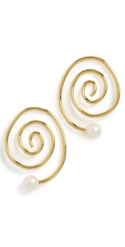 Eliou Espiral Earrings Gold Plated