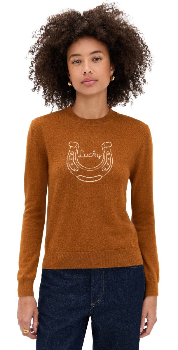 Jumper 1234 Lucky Crew 2 Sweater Shale Angel