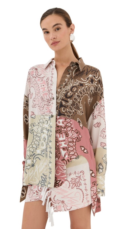 The Attico Camicia Shirt Multi
