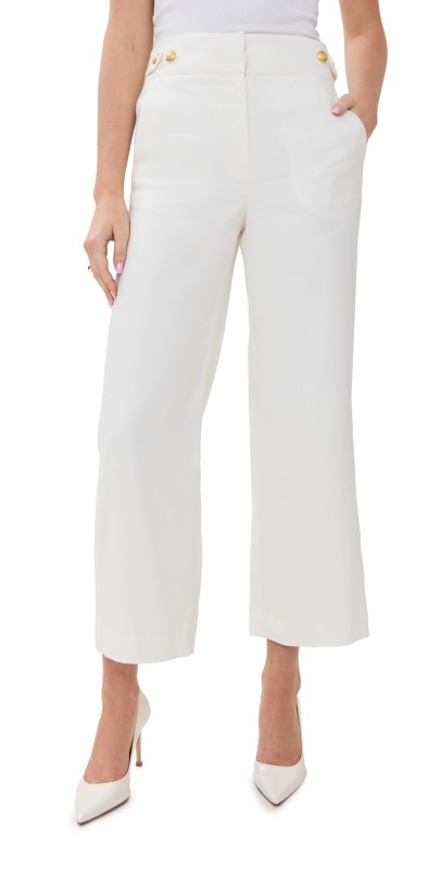 Veronica Beard Aubrie Pants White