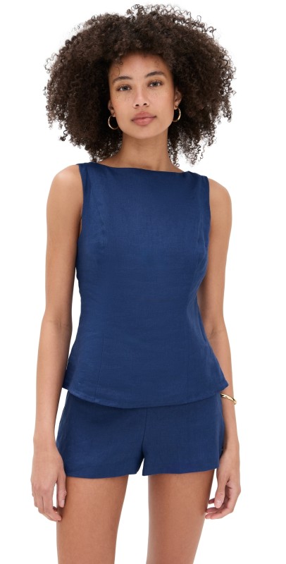 Reformation Eliana Two Piece French Blue