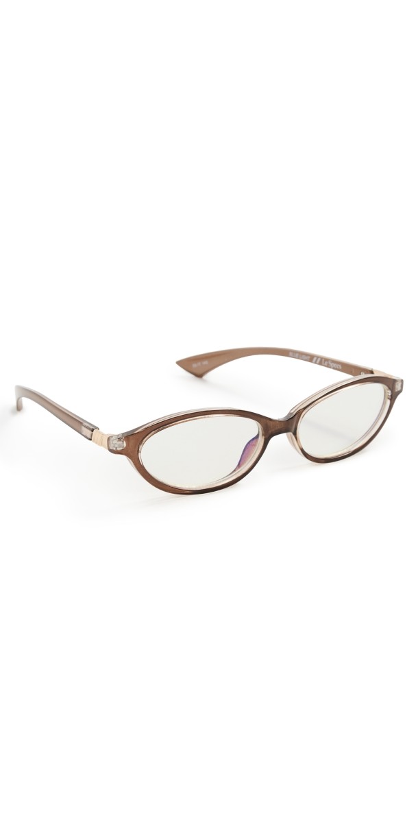 Le Specs Duskfall Glasses Dark Cocoa