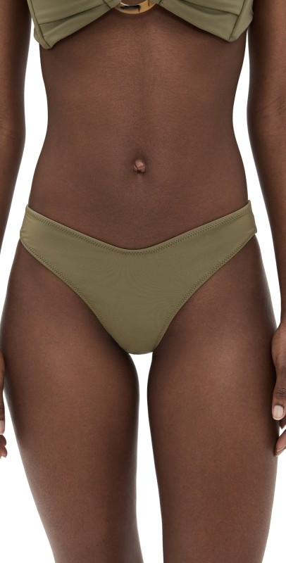 Montce Khaki Lulu Bikini Bottoms Khaki