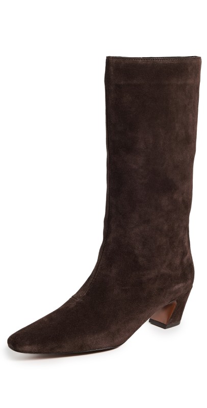 Loeffler Randall Cleo Kicked Heel Calf Boots Tmoro