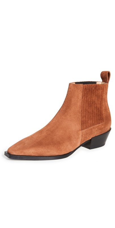 AEYDE Bea Booties Brandy