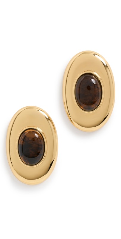 Aureum Marisol Earrings Gold/Brow
