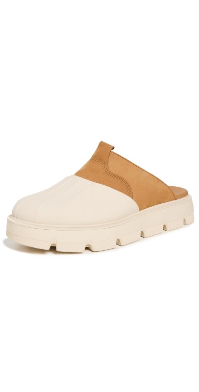 Sorel Rein CB Clogs Bleached Ceramic/Canyon Gold
