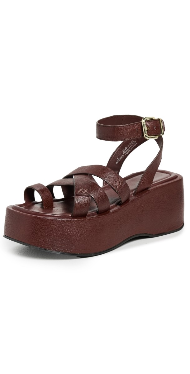 Free People Hazel Flatform Sandals Coconut