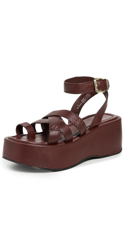 Free People Hazel Flatform Sandals Coconut