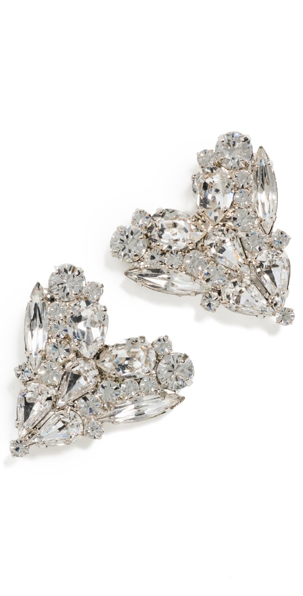 Jennifer Behr Hera Earrings Crystal