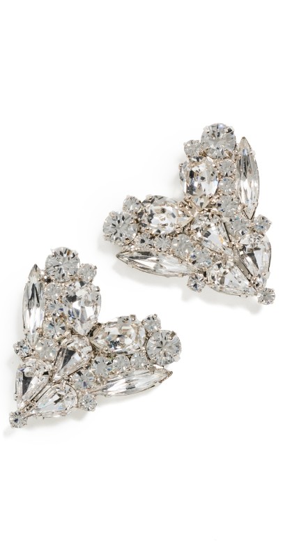 Jennifer Behr Hera Earrings Crystal