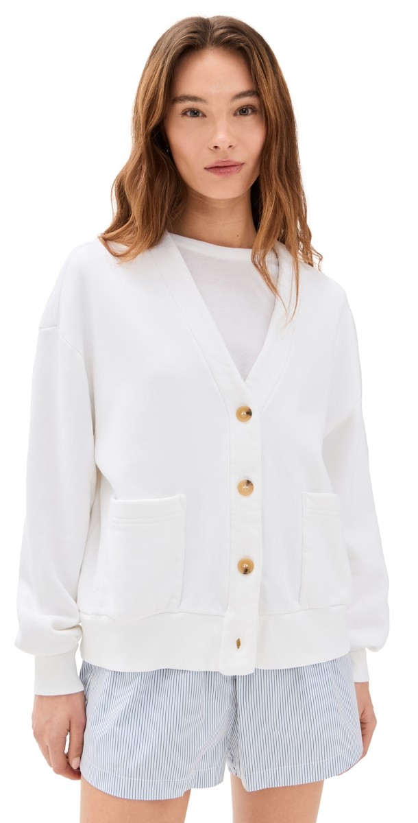 XIRENA Benny Cardigan White