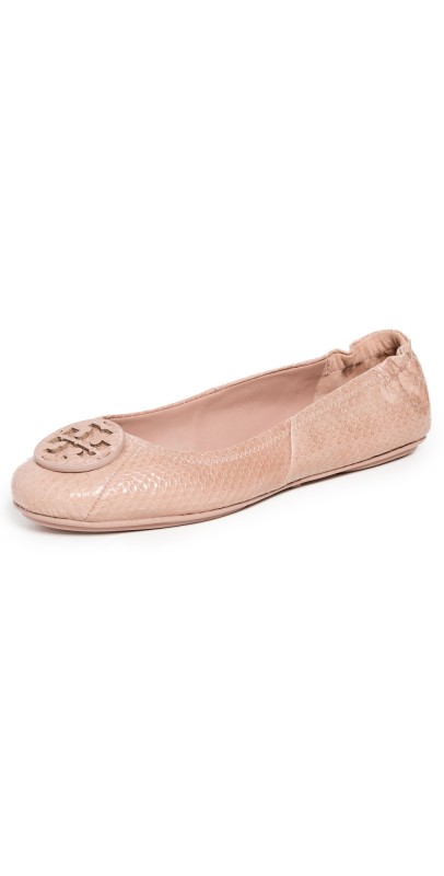 Tory Burch Minnie Travel Ballet Flats Meadowsweet