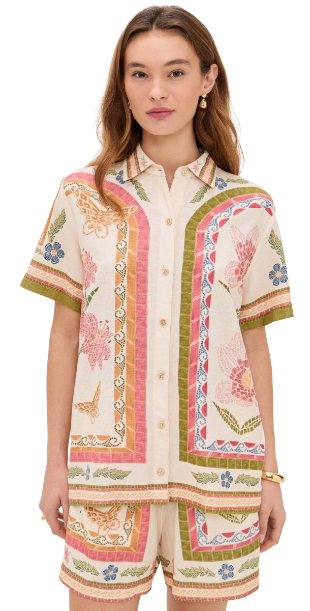 Agua Bendita Fiore Ali Shirt Multicolor