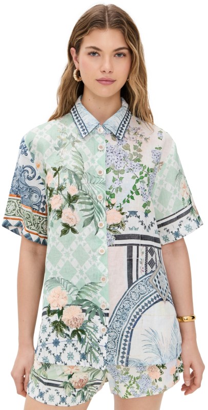 Camilla Classic Shirt Jardim Party