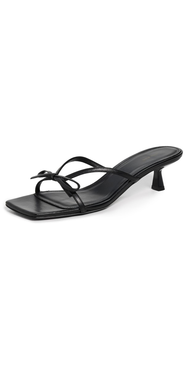 ANINE BING Jackie Heels Black
