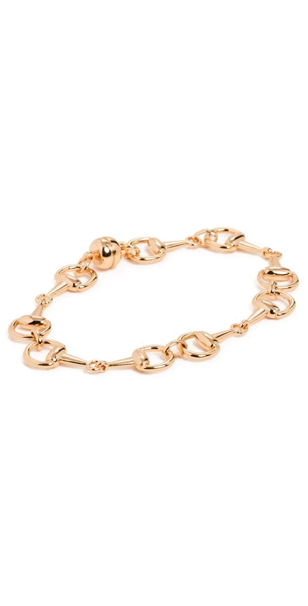 Luv Aj The Horsebit Bracelet Gold