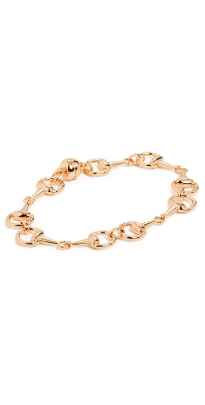 Luv Aj The Horsebit Bracelet Gold
