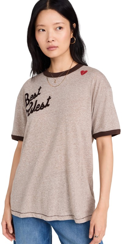 MOTHER The Lowdown Ringer Tee Best West