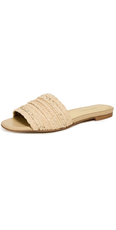 Andrea Gomez Denise Sandals Natural Raffia