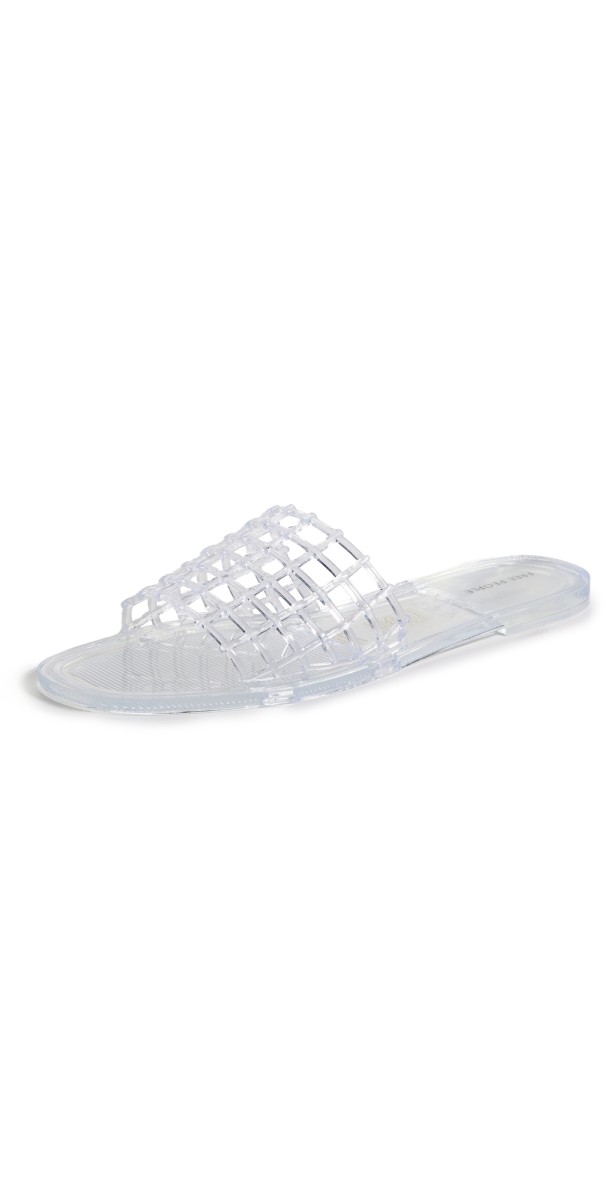 Free People So Jelly Sandals Clear