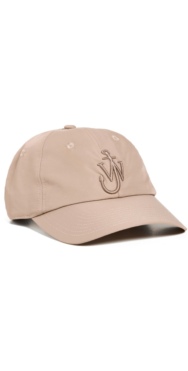 JW Anderson Nylon Baseball Cap Taup