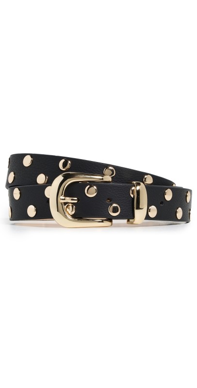 B-Low The Belt Juniper Studded Belt Black/Gold