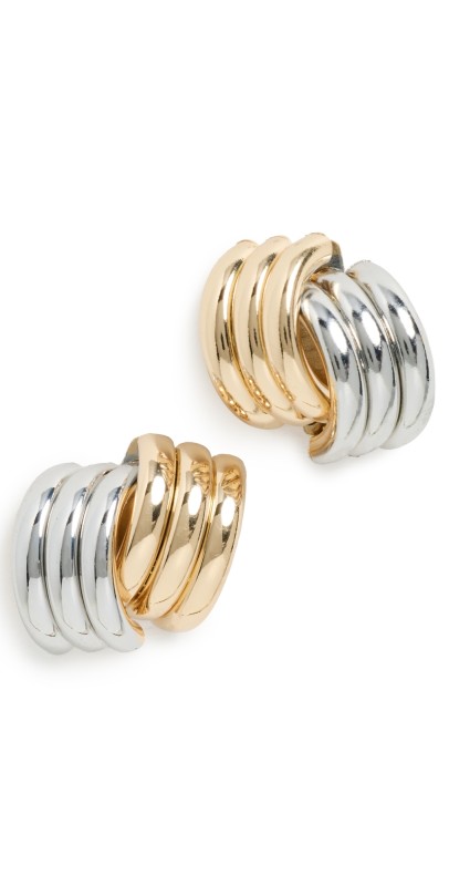SHASHI Grace Earrings Gold/Silver