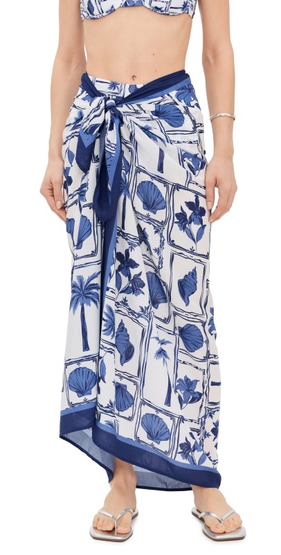 MINKPINK Sylvie Sarong Postcard-Floral