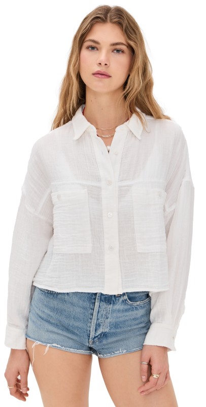 9seed Formentera Top White
