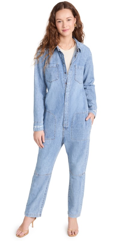 One Teaspoon Pacifica Paradise Utility Jumpsuit Pacifica