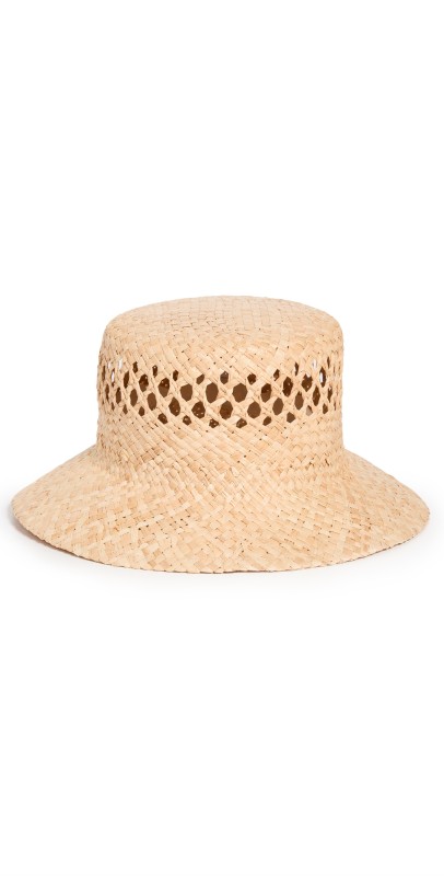 Madewell Woven Straw Bucket Hat Natural