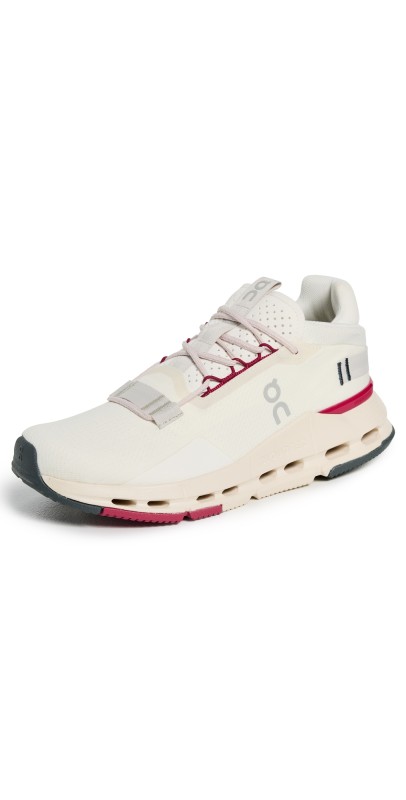On Cloudnova 2 Sneakers Ivory/Grenadine