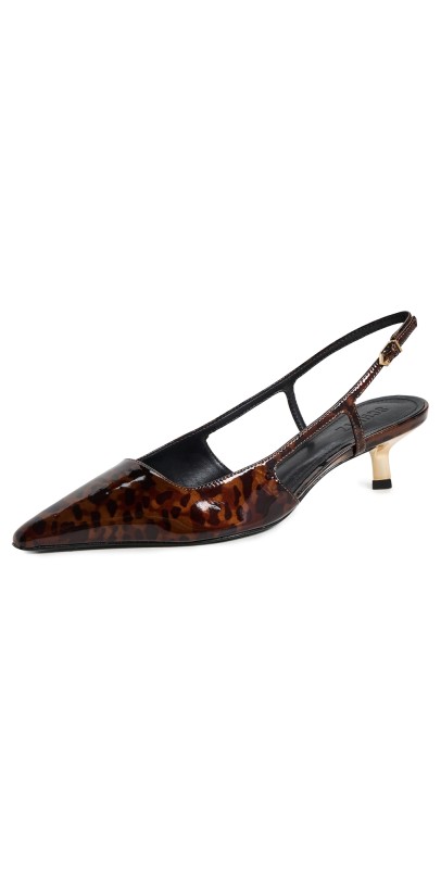 Schutz Sophia Slingback Heels Natural