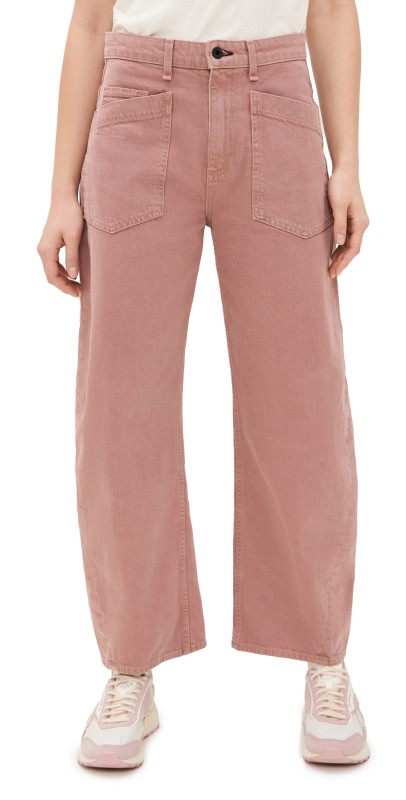 ASKK NY Twisted Barrel Jeans Dusty Rose