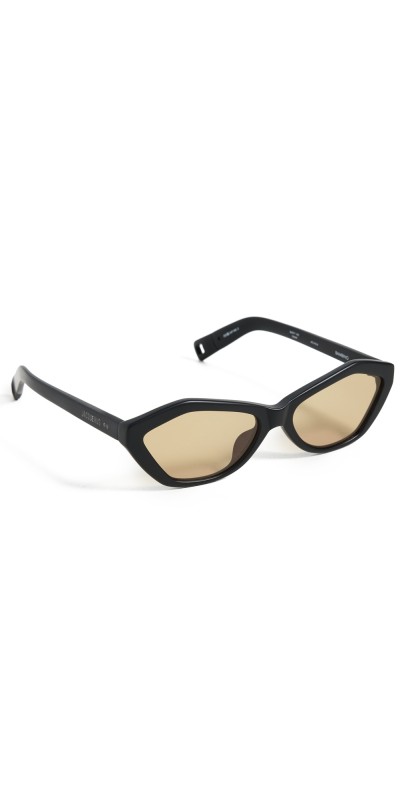 Jacquemus Bambino Sunglasses Matte Black/Amber