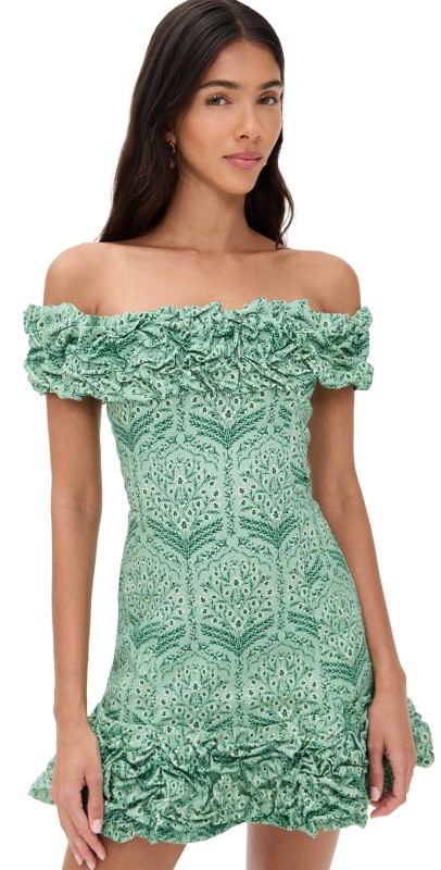 Agua by Agua Bendita Jardin Ceiba Dress Multicolor