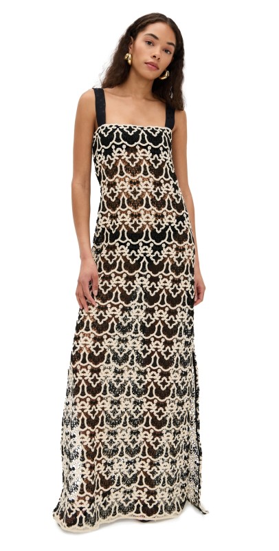 Atelier 17.56 Salome Dress Black White