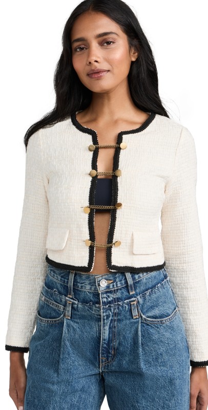 Line & Dot Avery Top Ivory